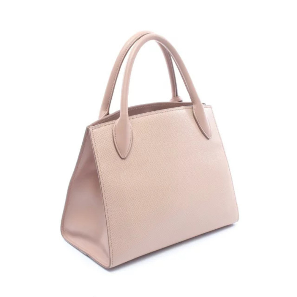 Prada Pink Handbag Monochrome CI Leather